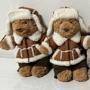 Jellycat Ski Club, LA limited Ed. Bartholomew Bear Alpine Outfit